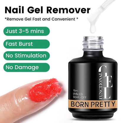 Magic Fast Remover Nail Gel Polish - Easy, Efficient, and Gentle Gel Polish Removal