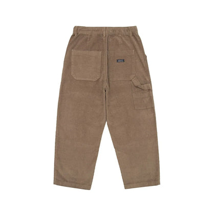 Stylish retro-inspired corduroy casual pants in a straight-leg fit, perfect for the laid-back Kiwi lifestyle.