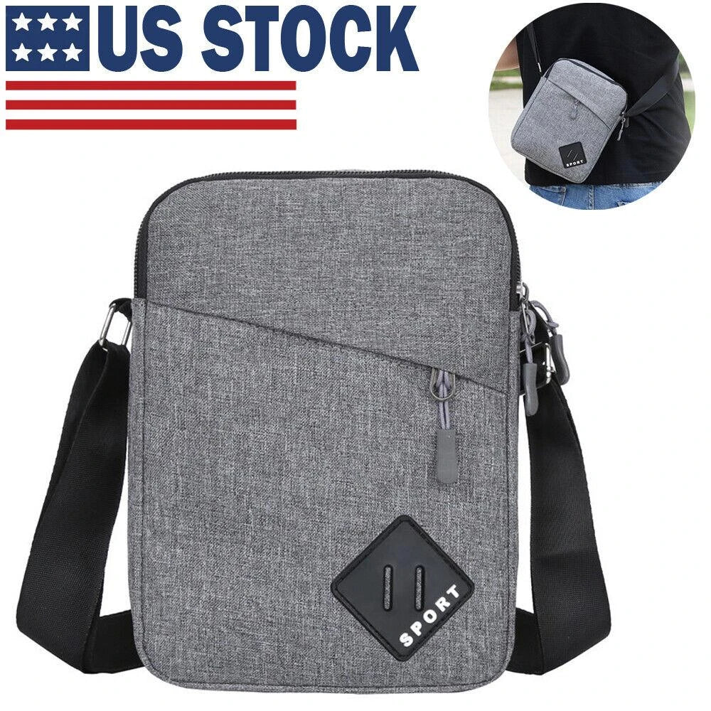 Stylish New Zealand Messenger Bag: Premium Nylon Crossbody Bag with Adjustable Strap and Multiple Compartments