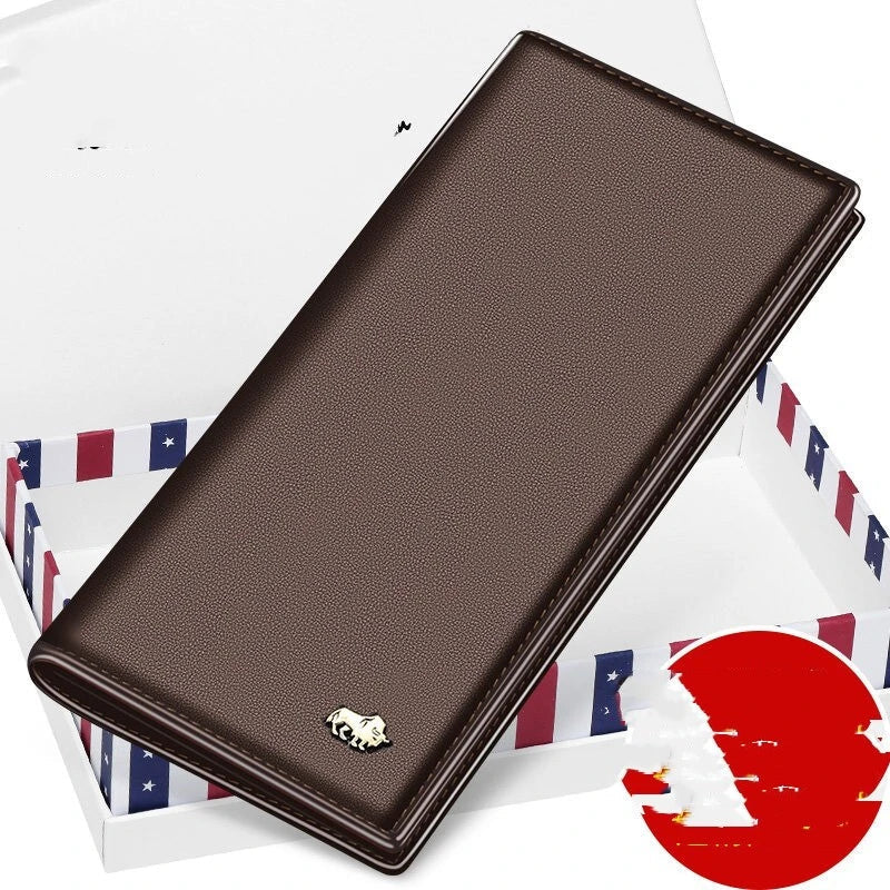 Premium New Zealand leather wallet with compact, bow-shaped design for modern Kiwi men's everyday carry