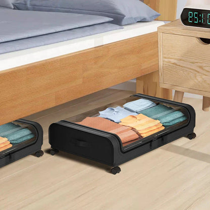 Versatile fabric storage rack for beds and cars, featuring a sleek, modern design and impressive one-layer storage capacity