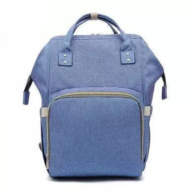 Stylish and practical mummy bag with reinforced handles, durable buckles, and separate bottling area for Kiwi mums