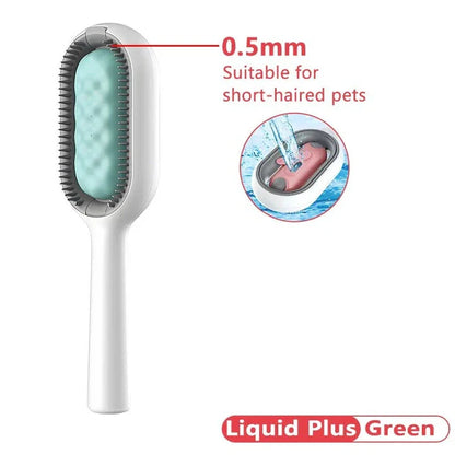 A high-quality grooming comb with a double-sided design for removing loose hair, knots, and dander from cats of all hair types.