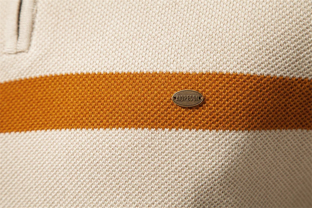 A stylish, slim-fit sweater in a modern colour-blocking design of Lake Green, White, and Grey, made with premium cotton for exceptional comfort and New Zealand casual style.