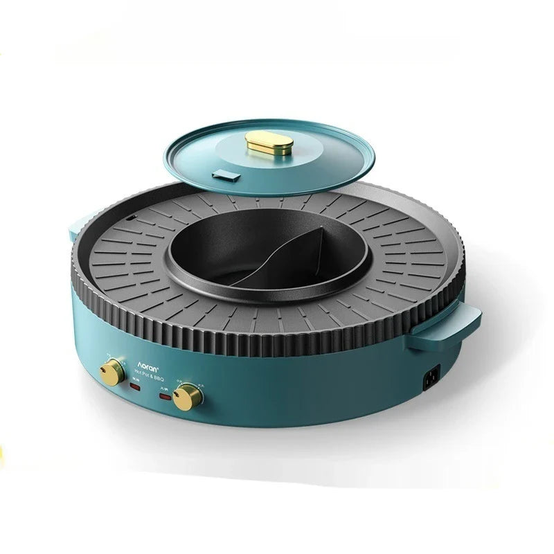 Versatile Kiwi Hot Pot with searing, baking, roasting, and frying capabilities