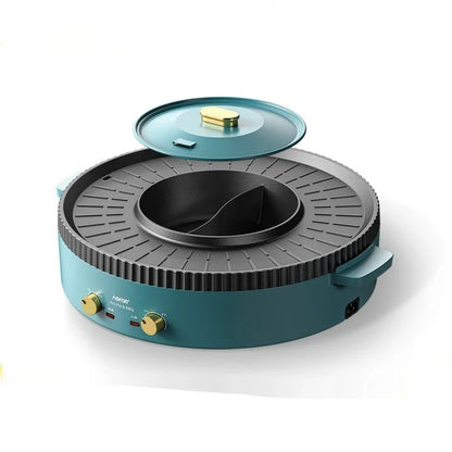 Versatile Kiwi Hot Pot with searing, baking, roasting, and frying capabilities