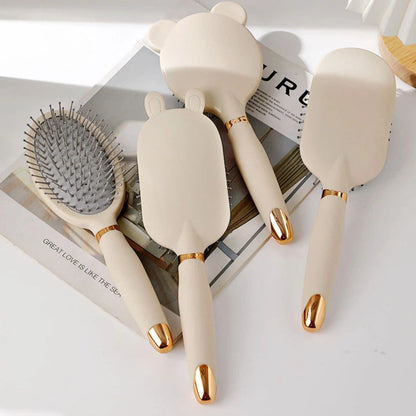 Sleek Anti-Static Hair Comb with Air Cushion Technology for Smooth, Frizz-Free Hair