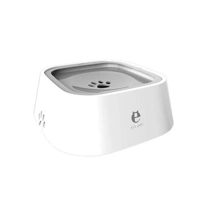 Large, spill-proof dog water bowl made of durable plastic for Kiwi pups