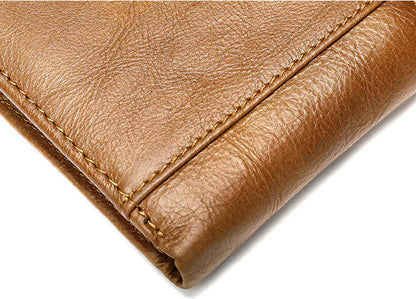 Premium leather coin wallet with multi-compartment design for organized Kiwi blokes