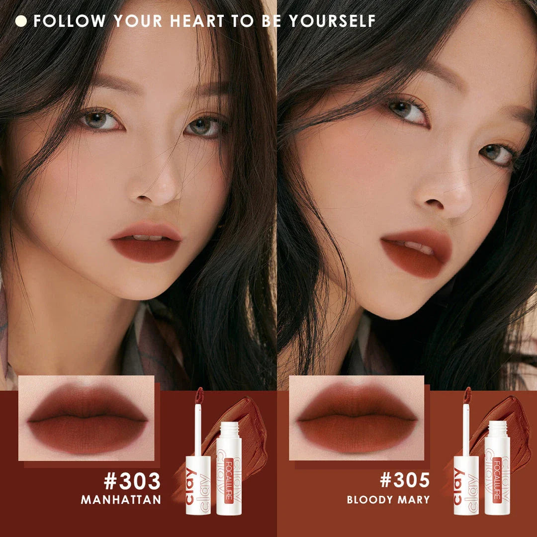 Trendha Long-lasting Easy to Colour Matte Finish Lip Mud in 205 color