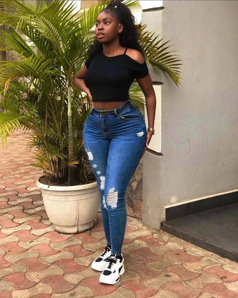 Shopfluxpro NZ Trendy Denim Jeans - Perfect for Kiwi Students