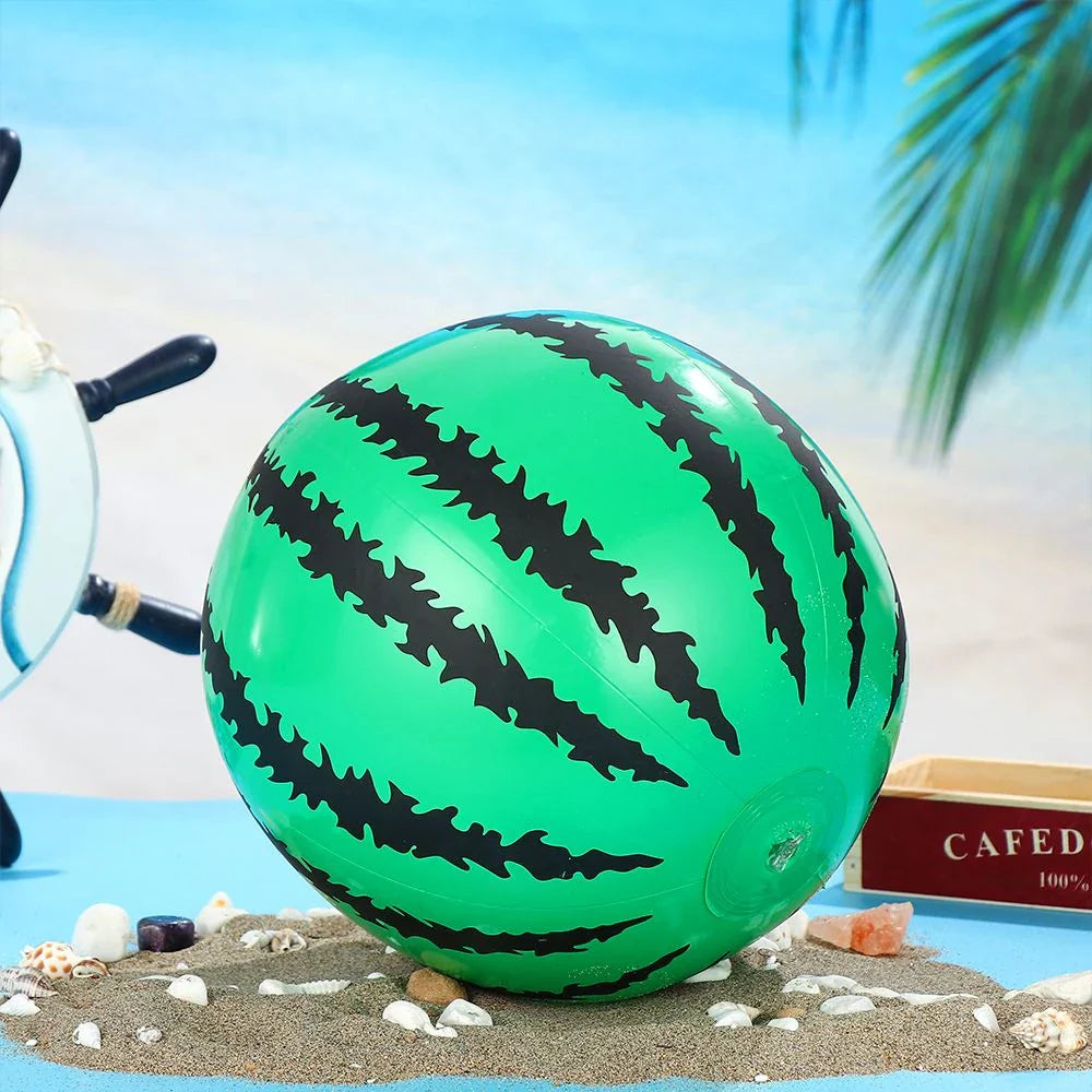 Vibrant and durable inflatable beach ball in various sizes, perfect for Kiwi summer fun at the beach, pool, and outdoor events