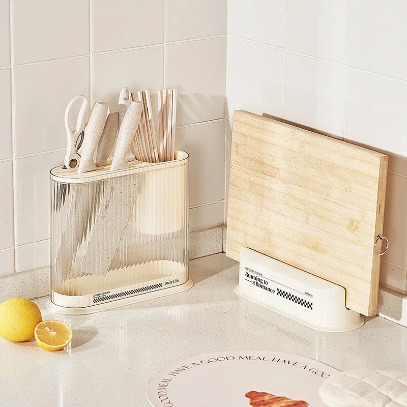 Trendha Versatile Kitchen Organiser with Stylish Cream Finish - Compact and multifunctional design for effortless kitchen storage and organisation