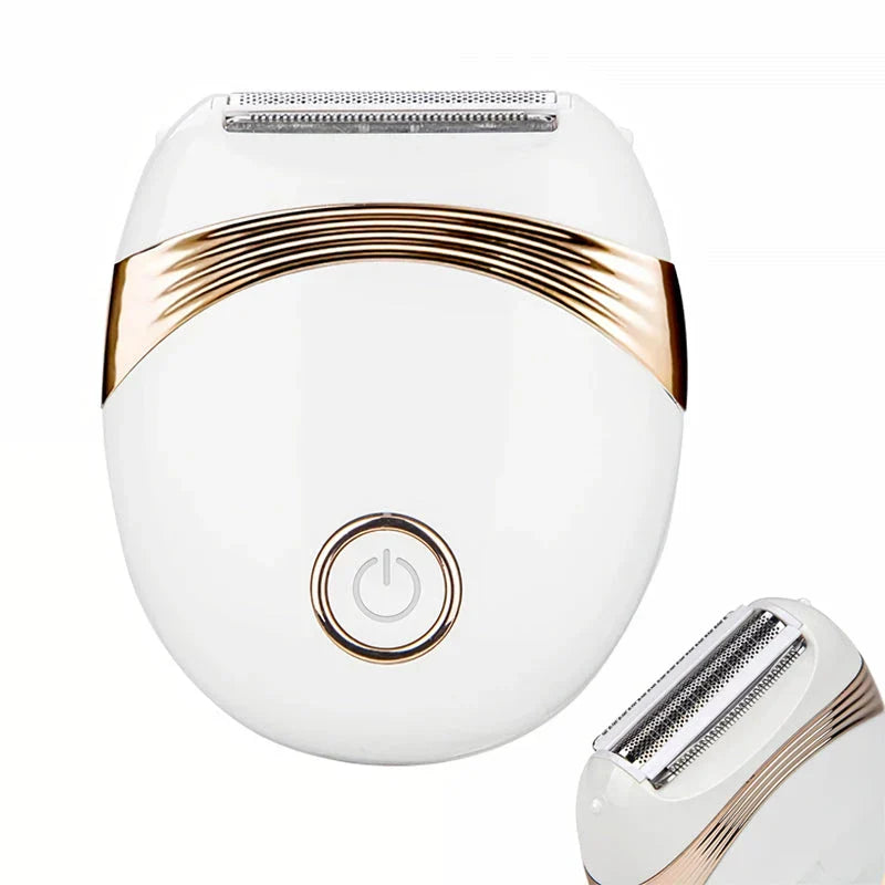 Versatile 2-in-1 Electric Hair Trimmer and Epilator with Stainless Steel and ABS Construction