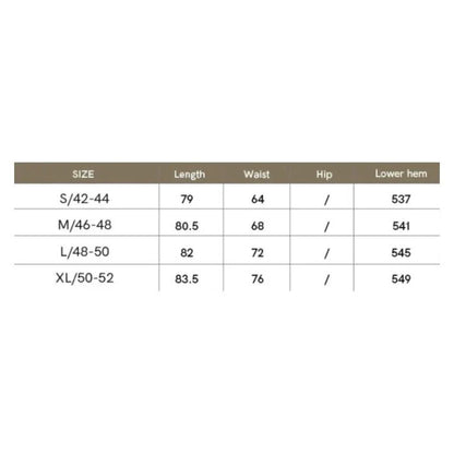 Elegant Fairy Gauze A-Line Skirt in Orange Beige and White, featuring a classic A-line silhouette and ankle-length design