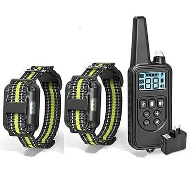 Rechargeable dog training collars with adjustable settings and intuitive controls for effective training sessions