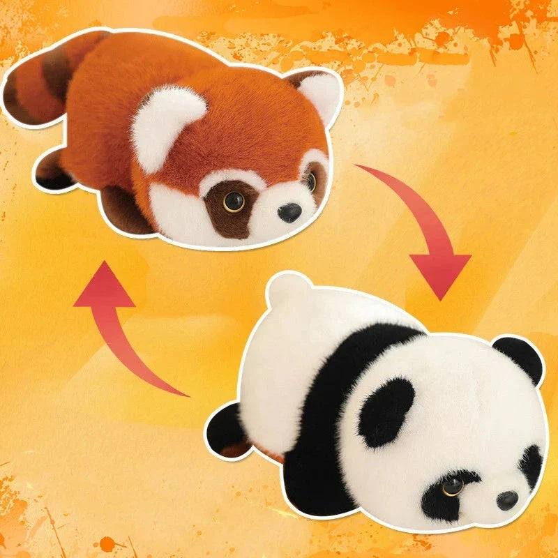 Soft and cuddly red panda plush toy with authentic markings, a charming Kiwi-themed birthday gift for children