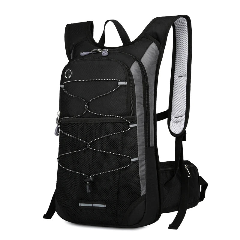 Rugged Outdoor Adventure Backpack with durable nylon construction, waterproof and shock-resistant design, and 20-35L capacity for Kiwi adventurers