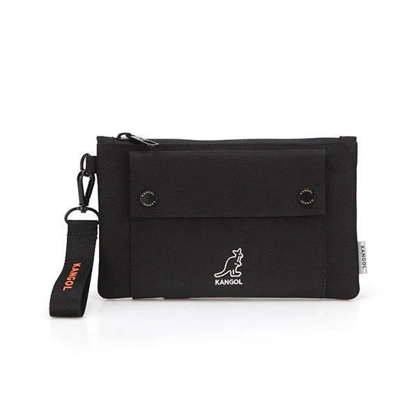 Trendy nylon mini messenger bag in khaki and black colors, featuring a one-shoulder design and roomy compartments for everyday carry