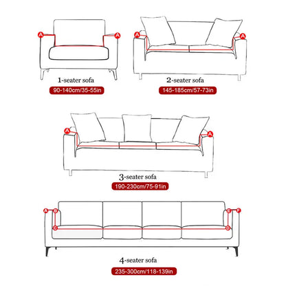 Versatile and stylish fabric sofa cover in a range of modern colours, perfect for transforming New Zealand living rooms.