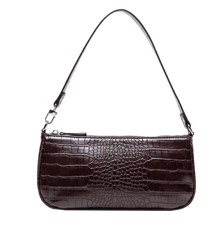 Stylish French-inspired shoulder bag with unique animal print patterns, made of premium PU leather for the modern Kiwi lifestyle