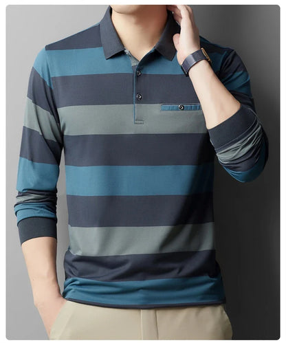 Stylish colorblock long sleeve t-shirt with a relaxed, casual fit perfect for everyday wear in New Zealand