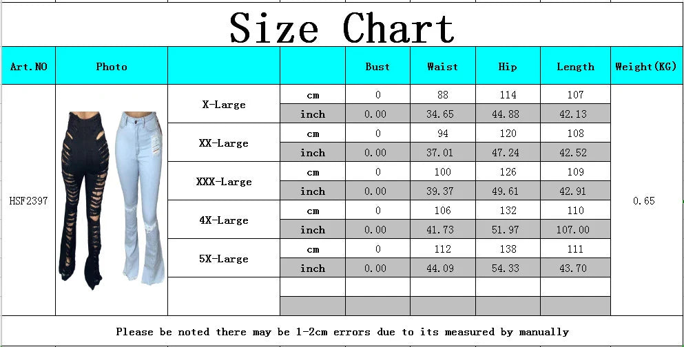 Stylish stretch denim flare jeans in black and light blue colors, featuring a high-waisted, bell-bottom design for a flattering, retro-inspired look.