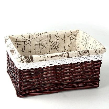 Handcrafted rattan storage basket with natural fibre design, perfect for organising and decorating Kiwi homes