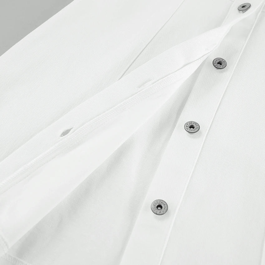 Stylish Commuter Dress in White - A sustainable and versatile wardrobe essential for the modern Kiwi woman