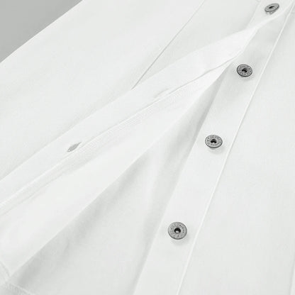 Stylish Commuter Dress in White - A sustainable and versatile wardrobe essential for the modern Kiwi woman