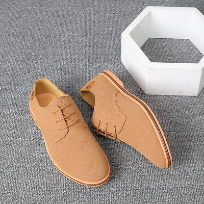 Stylish casual shoes made of premium nubuck leather, perfect for the modern Kiwi man's everyday adventures