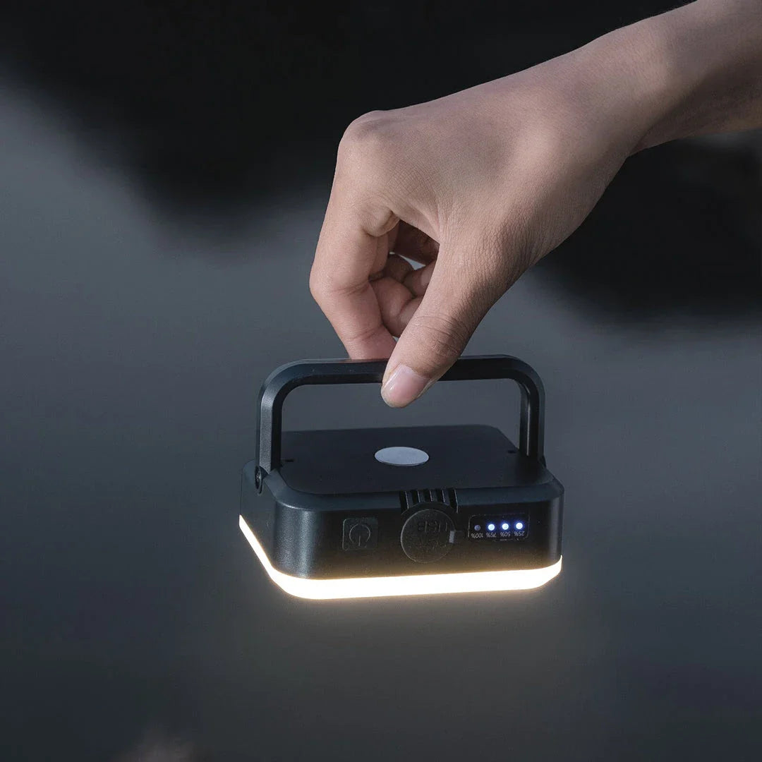 A multi-functional LED camping lantern with a range of lighting modes, magnetic base, and power bank capabilities to illuminate Kiwi adventures.