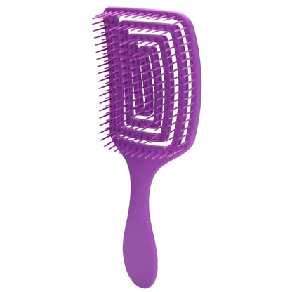 Anti-Static Detangling Hairbrush for Wet Hair in Vibrant Colours - Designed for Kiwi Women