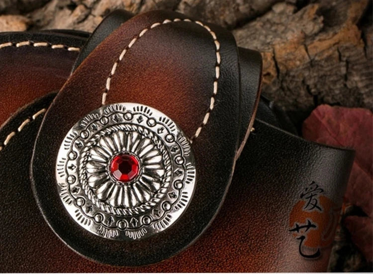 Men's premium leather jacket with unique embossed detailing and feather-like accents, perfect for the Kiwi lifestyle.