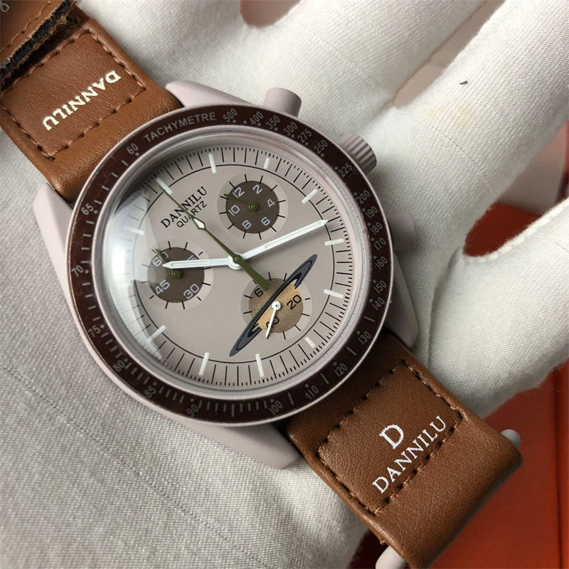 A modern, multi-functional quartz watch with a stylish textile strap, designed for the active Kiwi lifestyle.