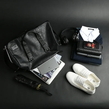 Versatile dry-wet separation travel bag with large capacity, sleek design, and premium polyester construction for the modern Kiwi adventurer