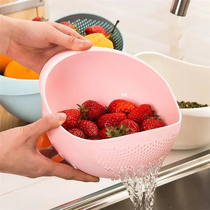 Versatile kitchen drain basket with hollowed-out design, available in vibrant colours to suit any Kiwi kitchen