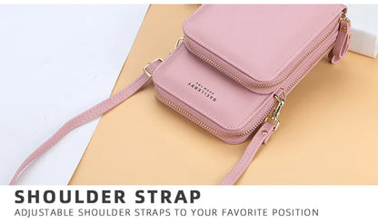 Stylish crossbody bag in various colours, featuring spacious storage, multiple pockets, and an adjustable shoulder strap for modern Kiwi women