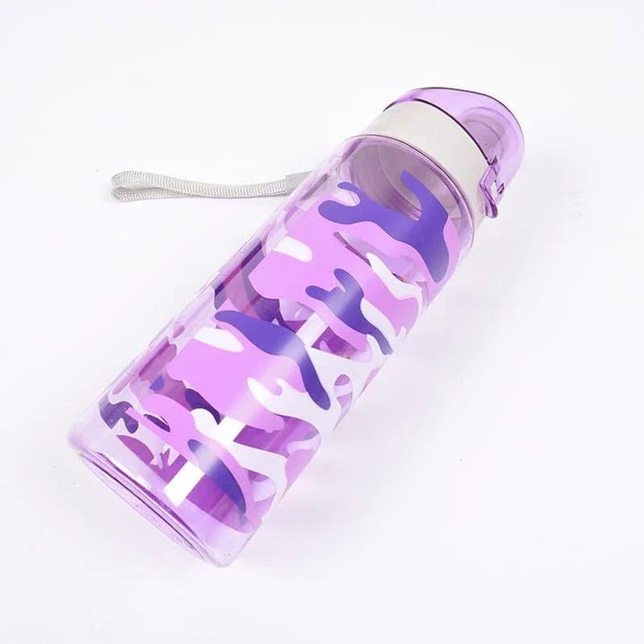 Camouflage Designed Water Bottle - Durable, Practical, and Perfect for Kiwi Adventurers