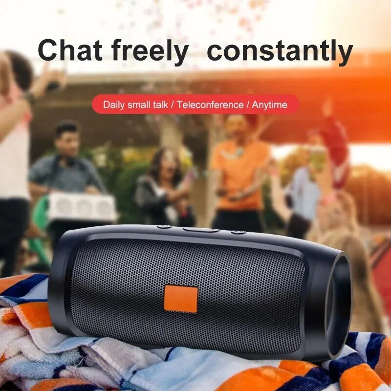 Ultimate Portable Stereo Bluetooth Speaker with dual speakers, subwoofer, and Bluetooth 5.0 connectivity for New Zealanders