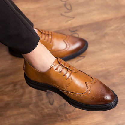 Sleek and sophisticated leather dress shoes in a variety of stylish colours, perfect for the discerning Kiwi gentleman.