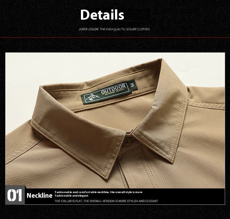 Versatile, durable long-sleeve workwear shirt in classic colors for the modern Kiwi