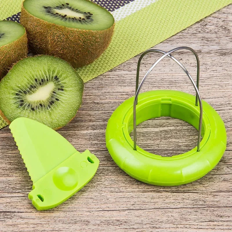Shopfluxpro NZ Versatile Kiwi Slicer - A Kiwi Fruit Prep Gadget Crafted for New Zealand Kitchens