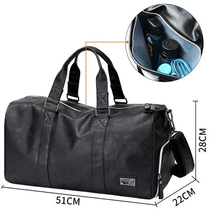 Versatile dry-wet separation travel bag with large capacity, sleek design, and premium polyester construction for the modern Kiwi adventurer