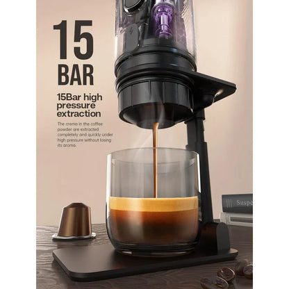 HiBREW Portable Espresso Maker - Enjoy Café-Quality Espresso Anywhere, Anytime