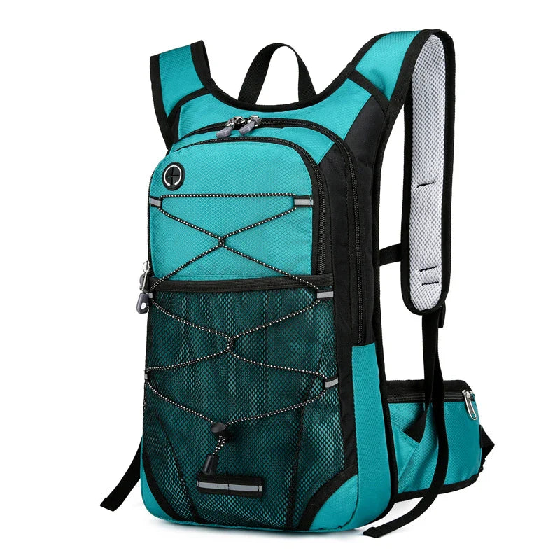 Rugged Outdoor Adventure Backpack with durable nylon construction, waterproof and shock-resistant design, and 20-35L capacity for Kiwi adventurers