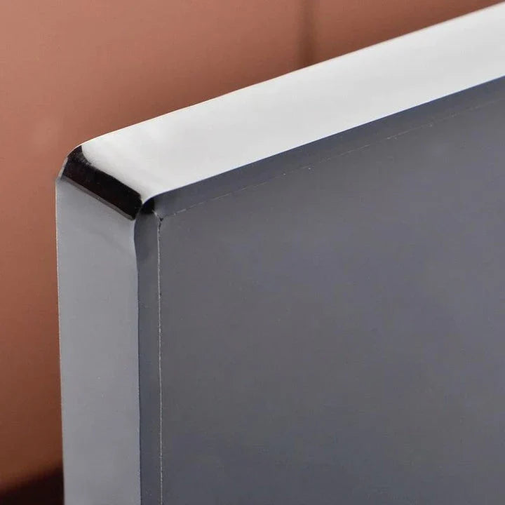 Minimalist acrylic table napkin storage box with pull-out drawer design