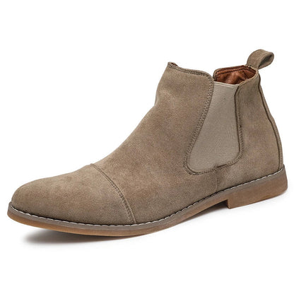 Trendha premium casual boots with suede uppers and rubber soles, designed for Kiwi blokes of all sizes