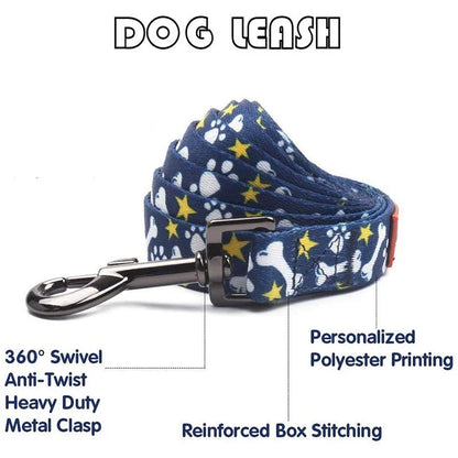 Adjustable No-Pull Dog Harness and Leash Set in Blue - Premium Kiwi-Inspired Gear for Comfortable, Controlled Walks