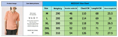 Premium Kiwi-made acrylic knitted tee in a vibrant orange-red hue, featuring a slim-fit design and classic short sleeves